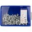 REV Expressschellen, 100 St. Nagelschellen -Kabelschellen, 10-14mm, grau