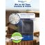 BonAura® AirOne Luftentfeuchter Nachfüllpack I 4er Set 680g Luftentfeuchter Granulat I Entfeuchter Nachfüllpack für Wohnräume I Schutz gegen Schimmel & Gerüche