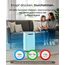 Pro Breeze Luftentfeuchter 20L in 24h Entfeuchtungsleistung - Raumgröße ca. 195m³ (~30 m²) - mit 4 Betriebsarten, Digitalanzeige, Ablaufschlauch, Wäschetrocknung, Timer - Gegen Feuchtigkeit, Schimmel