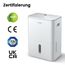 COMFEE' Luftentfeuchter Easy Dry 20L/Tag, 4 Modi, Luftbefeuchter angeschlossen, 3 L Tank, Wäschetrockner, Swing-Funktion, für Räume von 40㎡/100 m³, Weiß