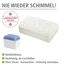 WENKO Nachfüllpack für Feuchtigkeitskiller 1kg, Granulatblock für Raumentfeuchter, fasst bis zu 1,4 l Feuchtigkeit, laborgeprüft, reduziert Schimmel & Gerüche, Weiß