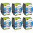 UHU Luftentfeuchter Ambiance 6er Pack, Bekämpft Feuchtigkeit und Schimmel in Wohnräumen von bis zu 10 m³, 100 g, anthrazit