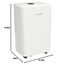 Bosch Dry 1000 Luftentfeuchter - Einfach. Effizient. Leise. - Für Räume bis zu 17 m² - Ideal für Deine Wohnung die schnelle Trocknung Deiner Wäsche