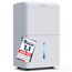 Newentor Luftentfeuchter elektrisch 30L, Entfeuchter elektrisch keller, Raumentfeuchter elektrisch, Dehumidifiers for home für 245m³/90m², mit Timer, Filter, Ablaufschlauch, 10 J. Gar.