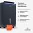Klarstein DryFy Connect 50L Smart Luftentfeuchter - 50L/24h, WiFi App-Steuerung, 7L Tank, Timer, Elektrischer Entfeuchter für Räume 45-55m², Automatische Abschaltung, Tragbar, Anthrazit