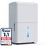 Newentor Luftentfeuchter elektrisch 20L, Entfeuchter elektrisch keller, Raumentfeuchter elektrisch, Dehumidifiers for home für 150m³/50m², mit Timer, Filter, Ablaufschlauch, 10 J. Gar.