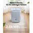 Newentor Luftentfeuchter 25L/Tag - 270W Stromsparender Luftentfeuchter - Für Räume ca. 215m³/80m² - 10 J. Gar. - Raumentfeuchter für Keller - Mit 2M Ablaufschlauch, Abnehmbarem Filter, Timer