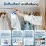 MAVORI 5er Set XL Luftentfeuchter zum Aufhängen I Luftentfeuchter Beutel I Entfeuchter Schrank und Feuchtigkeitsabsorber für Räume gegen Feuchtigkeit, Schimmel und Gerüche I bis zu 500ml je Beutel