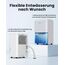Newentor 12L Luftentfeuchter Elektrisch Keller 35dB, Entfeuchter Elektrisch Keller mit Ablaufschlauch 1m, Raumentfeuchter Elektrisch 25m²/122m³, 10 J. Gar., Filter, Timer (2 Stück)