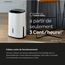 Meaco MeacoDry Arete® Two 10L Luftentfeuchter & HEPA-H13-Luftreiniger, Meaco-WLAN-App, intelligenter Feuchtigkeitsmodus, Wäschemodus, Stromsparmodus, leiser Modus, senkt Feuchtigkeit, 5 Jahre Garantie