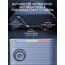 Comedes® Luftentfeuchter 12l / 24h - geräuscharmer Entfeuchter mit Rollen - leise & stromsparende Luftentfeuchtung für Wohnräume und Büros bis 25m² / 125m³ - Demecto 12 Dehumidifier