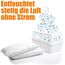 BigDean 4 Stück Luftentfeuchter + 8x 1,2kg Luftentfeuchtergranulat Nachfüllpack – Feuchtigkeits-Stopper nachfüllbar + wiederverwendbar – Luftentfeuchterbox ohne Strom