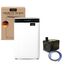 Comedes Demecto 30 eco Luftentfeuchter (25l/24h) + PowerDrain Kondensatpumpe – Geeignet für Räume & Keller bis 100m² / 230m³, Bautrockner mit Schlauchanschluss, inkl. 3m Schlauch