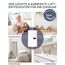 Comedes® Luftentfeuchter 12l / 24h - geräuscharmer Entfeuchter mit Rollen - leise & stromsparende Luftentfeuchtung für Wohnräume und Büros bis 25m² / 125m³ - Demecto 12 Dehumidifier