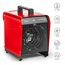 TROTEC Heizlüfter TDS 19 E – Heizleistung 1,5 kW / 3 kW – Bauheizer Luftmenge 320 m³/h – Heizgebläse für Werkstatt, Industrie, Halle, Garage