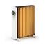 PELONIS Ölradiator 2500W Weiß mit 3D Konvektion & VOLCANO Technik, 13 Rippen Elektroheizung mit 3 Heizstufen, Thermostat und Sicherheitsschutz, Radiator Heizung Elektrisch für Wohnzimmer, Schlafzimmer