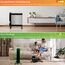 KLAMER Ölradiator 2500 W, Elektroheizung energiesparend, 13 Rippen, 3 Heizstufen mit Eco-Modus, 24h Timer, Thermostat, Überhitzungs- & Kippschutz, mit Fernbedienung, für Innenräume, schwarz