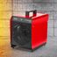 TROTEC Heizlüfter TDS 29 E – Heizleistung 2,5 kW / 5 kW – Bauheizer Luftmenge 430 m³/h – Heizgebläse für Werkstatt, Industrie, Halle, Garage