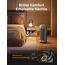 Dreo 16 Inch Electric Heater, Energy Efficient Space Heaters with Thermostat, 70° Oscillating Remote Control 3 Mode Tip-over & Overheat Protection, Silent Ceramic Fan Heater for Home