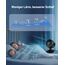 WOWDSGN Ventilator Leise 22dB Mit 6 Stufen & Display - 9-Stunden-Timer, Leistungsstarker 3D Turbo-Luftzirkulator - 100° & 80° Oszillation - Tischventilator für Schlafzimmer Wohnzimmer Büro Küchen