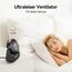 VOXON USB Tischventilator, Mini Ventilator mit 5 Geschwindigkeiten, Ventilator Leise, Usb Fan Klein mit 1,5M Langem Kabel, Tragbarer Usb Lüfter für Desktop Büro Zuhause Schlafzimmer, KEINE BATTERIE