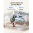 Dreo 28dB leiser Tischventilator, 30cm hoher Ventilator mit Kühlung, 3 Geschwindigkeiten 21m Luftstrom, 120° verstellbar Neigungswinkel Turbo-Luftzirkulator, tragbarer Lüfter für Schlafzimmer, Schwarz