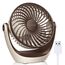 OCOOPA USB Ventilator, Ventilator klein Tischventilator mit starkem Luftstrom und Leise Betrieb 3 Geschwindigkeiten, 360 ° Drehbarer Kopf, Einfach zu Tragen für Büro, Zuhause und im Freien