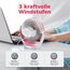 OCOOPA USB Ventilator, Ventilator klein Tischventilator mit starkem Luftstrom und Leise Betrieb 3 Geschwindigkeiten, 360 ° Drehbarer Kopf, Einfach zu Tragen für Büro, Zuhause und im Freien
