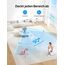 Dreo 28dB Leiser Smart Tischventilator für Schlafzimmer Büro, Ventilator mit Fernbedienung Kühlung 21M Windentfernung 4-Geschwindigstufe 5 Modi 12H Timer 90° Auto 120° Manuell oszillierend, Lynx S