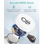ORIA Bluetooth Thermometer Hygrometer, 2 Stk Kabelloses Thermo-Hygrometer Mini Temperaturmonitor mit APP, Daten Export, kompatibel mit iOS & Android, für Wohnzimmer, Babyzimmer, Haus