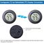 ZHITING 2Pack Thermometer Innen,Thermometer Digital Mini-Hygrometer-Thermometer Digitaler LCD-Monitor Innen-Außen-Feuchtemessgerät für Luftbefeuchter Keller Babyzimmer Fahrenheit oder Celsius