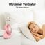 VOXON USB Tischventilator, Mini Ventilator mit 5 Geschwindigkeiten, Ventilator Leise, Usb Fan Klein mit 1,5M Langem Kabel, Tragbarer Usb Lüfter für Desktop Büro Zuhause Schlafzimmer, KEINE BATTERIE