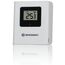 Bresser Wetterstation Funk mit Außensensor Meteo Temp, Thermometer mit Temperaturanzeige für Innen- und Außen, Wettervorhersage, mit ausklappbarem Standfuß und Wandhalterung, schwarz, 8.2x2x15.7 cm