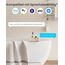 SwitchBot WLAN Hygrometer Thermometer Innen Außen 3 Pack with Hub Mini, IP65 Wasserdichter Temperatur- und Feuchtigkeitssensor mit App Benachrichtigung und kostenlose Datenspeicherung