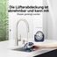 VOXON USB Tischventilator, Mini Ventilator mit 5 Geschwindigkeiten, Ventilator Leise, Usb Fan Klein mit 1,5M Langem Kabel, Tragbarer Usb Lüfter für Desktop Büro Zuhause Schlafzimmer, KEINE BATTERIE