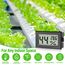 Sprifityy 8 Stück Mini Hygrometer Digital, Hygrometer Mini mit Celsius -50°C~+70°C, Luftfeuchtigkeitsmesser Inklusive Batterien, Moderne Messtechnik, Thermo Hygrometer für Innenräume (Schwarz)