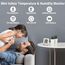 ThermoPro TP49W-3 digitales Mini Thermo-Hygrometer Thermometer innen Raumthermometer 3 er Temperatur und Luftfeuchtigkeitmessgerät mit Smiley-Indikator