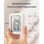 SwitchBot Innen Thermometer Hygrometer 4 Stück, Innentemperatur-Feuchtigkeitssensor mit intelligenter Warnung und 68-Tage-Datenspeicherung, Bluetooth-Raumthermometer für Baby, Zuhause, Garage