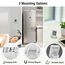 ThermoPro TP49W-4 digitales Mini Thermo-Hygrometer Thermometer Raumthermometer 4 er innen Temperatur und Luftfeuchtigkeitmessgerät mit Smiley-Indikator