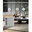 SwitchBot WLAN Hygrometer Thermometer Innen Außen 3 Pack with Hub Mini, IP65 Wasserdichter Temperatur- und Feuchtigkeitssensor mit App Benachrichtigung und kostenlose Datenspeicherung