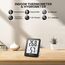 DOQAUS Digital Hygrometer Innen, 3 Stück Thermo- Hygrometer Feuchtigkeit Raumthermometer Luftfeuchtigkeitsmessgerät mit Hohen Genauigkeit, für Innenraum, Babyraum, Wohnzimmer, Büro