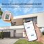 SwitchBot Thermometer Hygrometer Innen 2 Pack with Hub Mini, Bluetooth Hygrometer Digital Temperatur Feuchtigkeit Sensor mit APP & Datenspeicherung, Taupunkt/VPD/Absolute Feuchtigkeitssensor