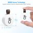 Brifit Mini Thermometer Hygrometer, Bluetooth Thermometer Hygrometer mit APP & Datenspeicherung, Digital Temperatur Feuchtigkeitssensor für Haus, Büro, Gewächshaus, Weinkeller, 2 Pack