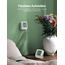 X-Sense WLAN Hygrometer Thermometer Innen mit LCD-Display, Temperatur- und Luftfeuchtigkeitsüberwachung per App, Smiley-Indikator, kompatibel mit Alexa, 4 Sensoren und Basisstation SBS50, STH0A41