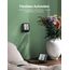 X-Sense WLAN Hygrometer Thermometer Innen mit LCD-Display, Temperatur- und Luftfeuchtigkeitsüberwachung per App, Smiley-Indikator, kompatibel mit Alexa, 4 Sensoren und Basisstation SBS50, STH0A41