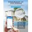 Govee WLAN Thermometer Hygrometer Innen 2er-Pack, WiFi Thermo Hygrometer mit 50m WLAN-fähige Reichweite, App Benachrichtigung und Datenspeicherung, geeignet für Gewächshaus, Weinkeller, weiß