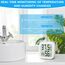CNMTCCO luftfeuchtigkeitsmesser Thermometer Innen, 4 Stück Hygrometer Mini LCD Digital Thermometer Gauge für Arbeitszimmer Babyzimmer, Weinkeller, Seniorenzimmer usw