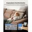 X-Sense WLAN Thermometer Hygrometer Innen mit X-Sense App, Mini Digital Raumthermometer, Angepasster Komfortbereich, Smiley-Indikator, kompatibel mit Alexa, erfordert Basisstation SBS50
