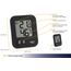 TFA Dostmann Moxx digitales Thermo-Hygrometer, 30.5026.01, zur Raumklimakontrolle, Überwachung der Luftfeuchtigkeit, klein und handlich, 1er Pack, schwarz, L 57 x B 13 (33) x H 69 mm