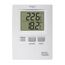TFA Dostmann Digitales Innen-Außen-Thermometer, funktionales Display, Höchst- und Tiefwerte, Innen - und Außentemperatur, L 62 x B 20 (55) x H 85 mm, Weiß